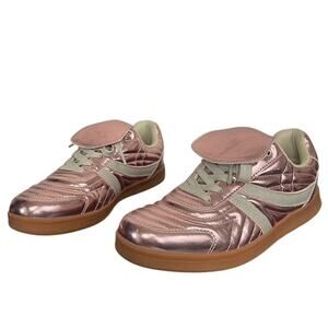 Steve Madden Women's Madrid Sneaker Pink Metallic Size 8